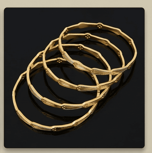 Eternal Glow Sleek Bangles
