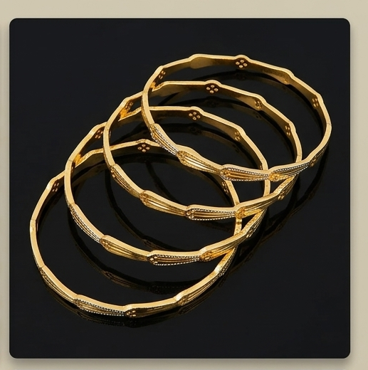 Eternal Glow Sleek Bangles