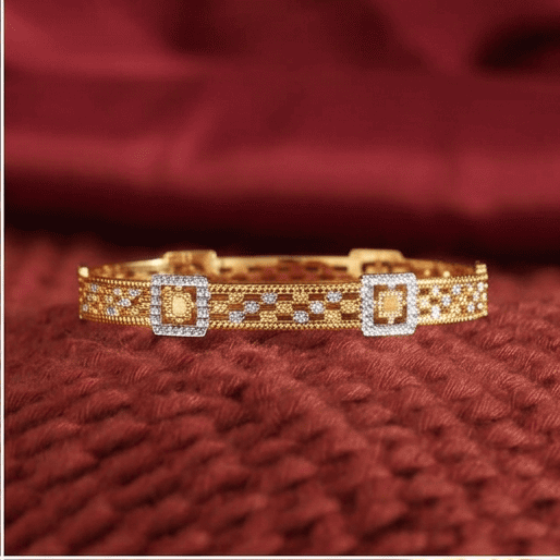 Royal Square Sparkle Bangles