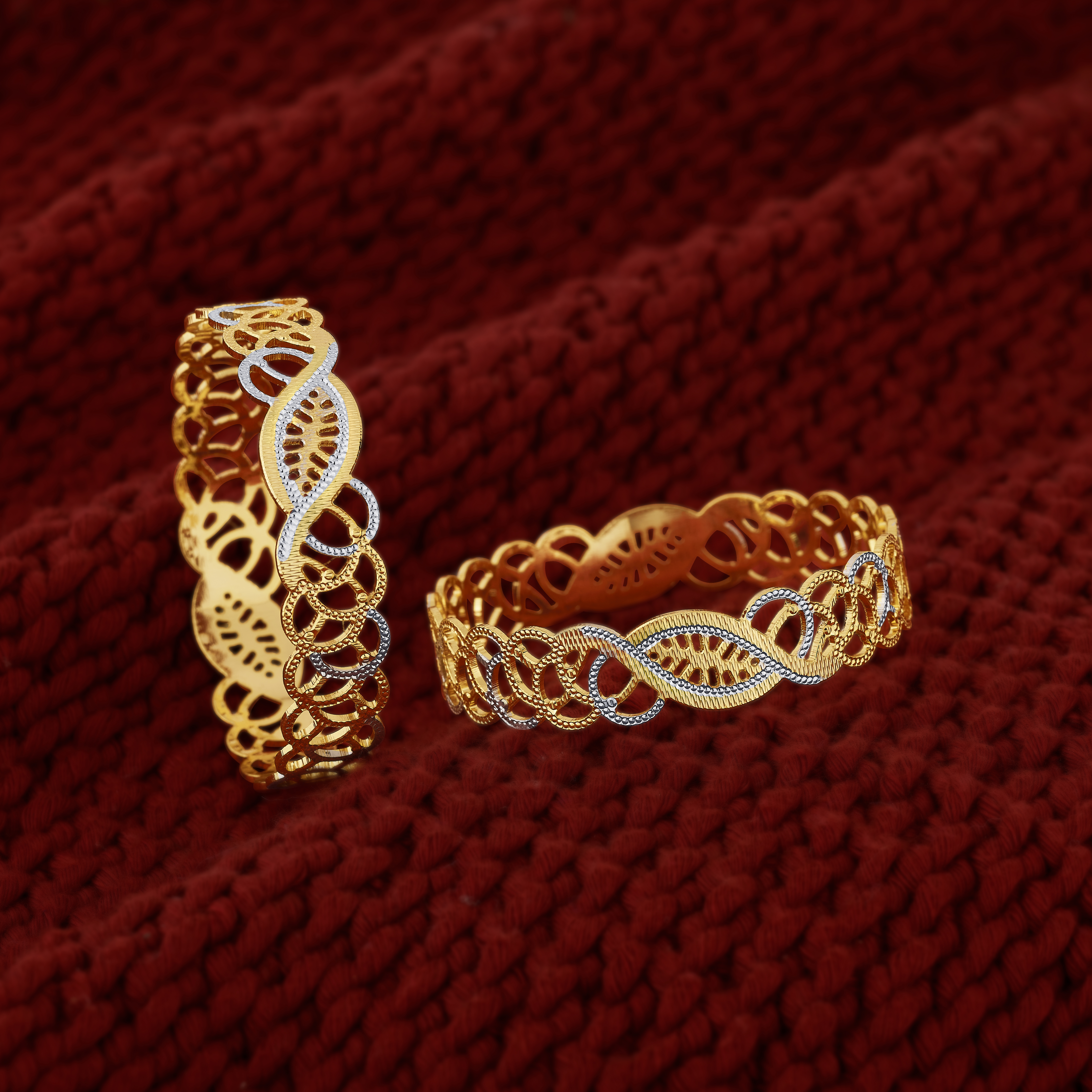 Twisted Elegance Bangles