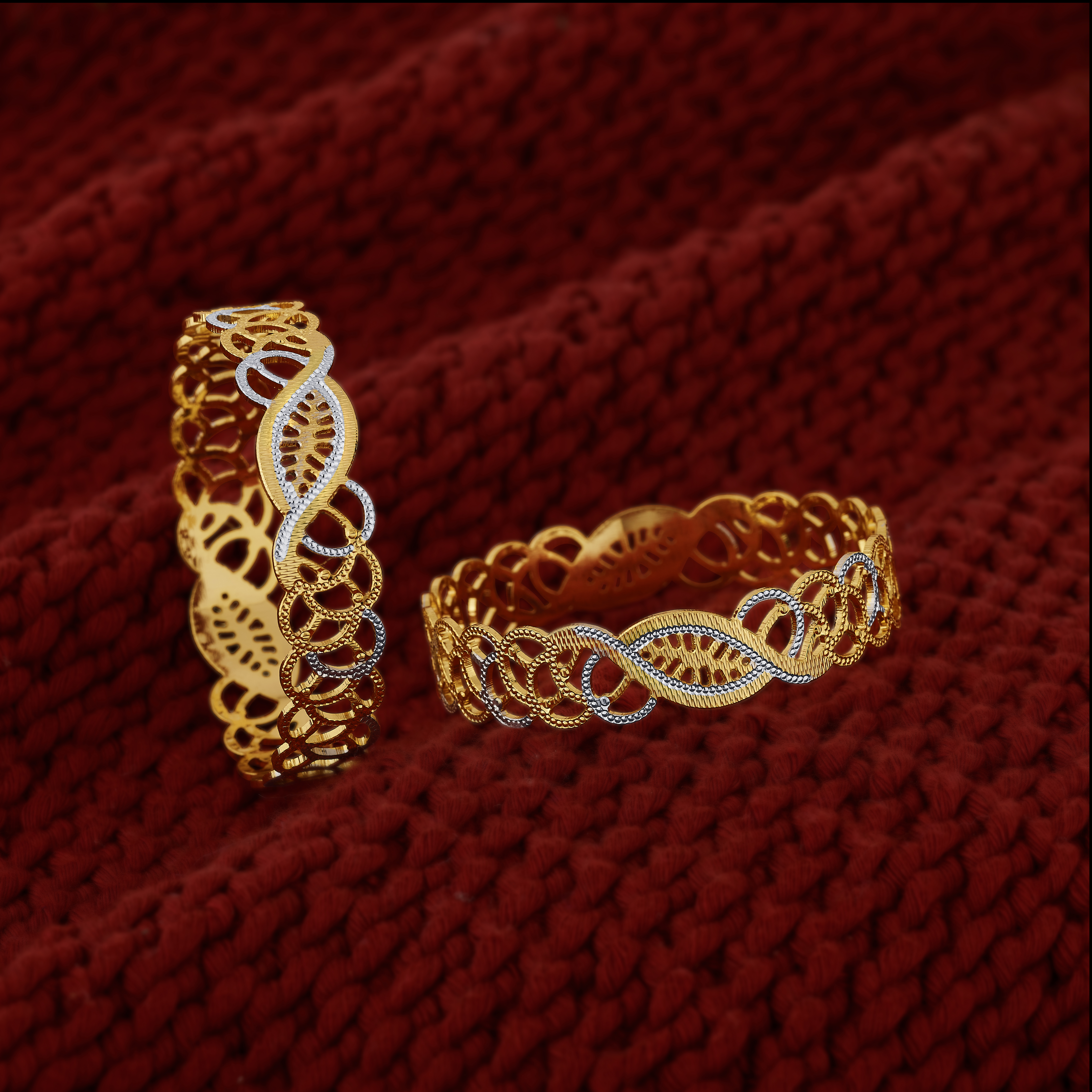 Twisted Elegance Bangles