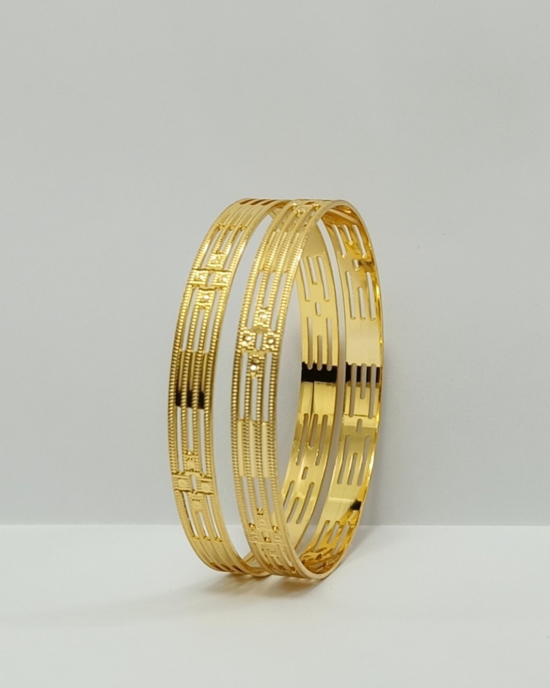 Linear Luxe Bangles