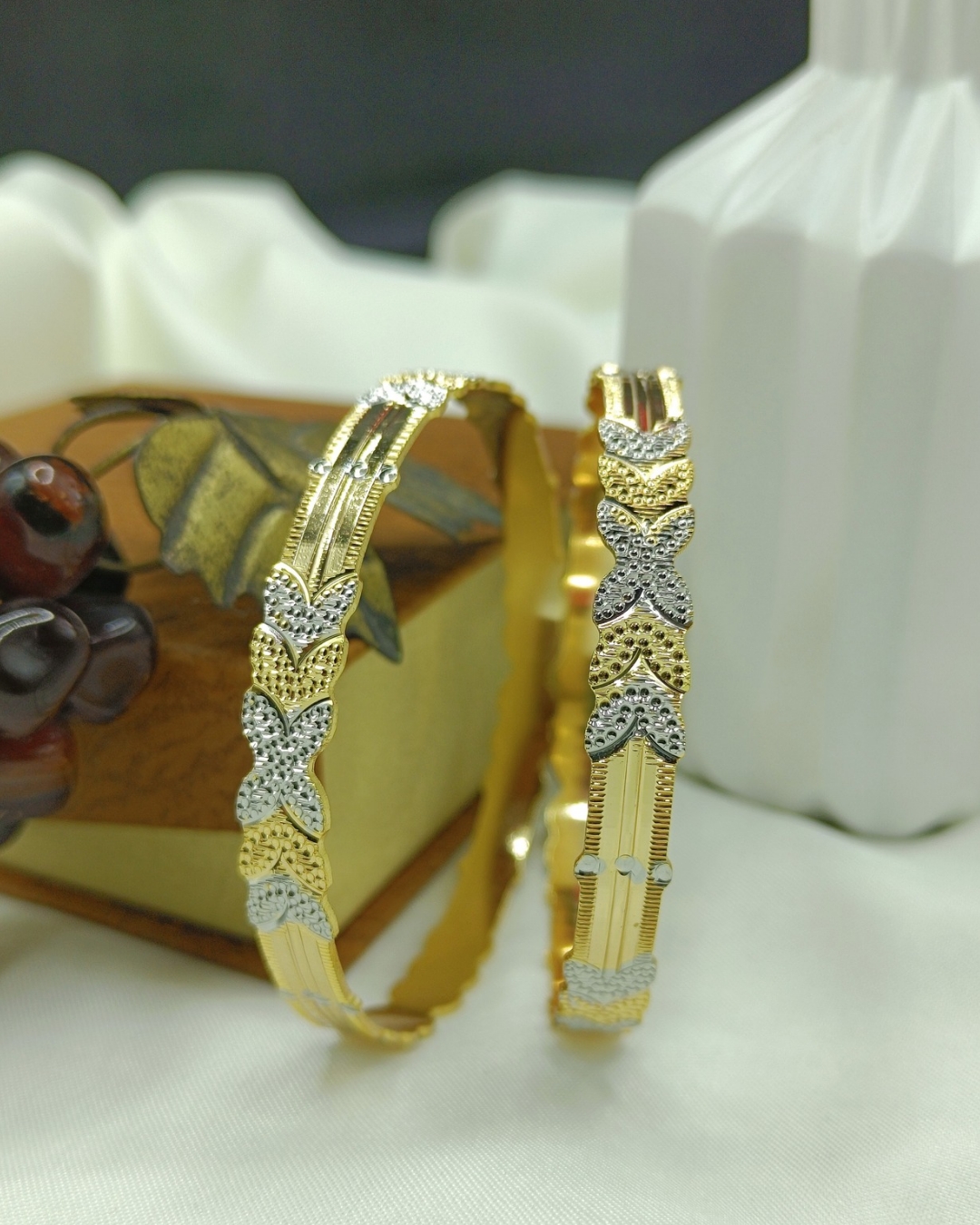 Leaf Duo Bangles