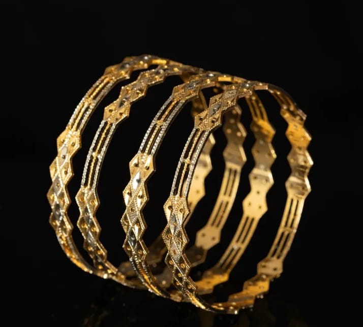 Dual-Glow Matrix Bangle
